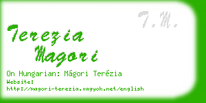 terezia magori business card